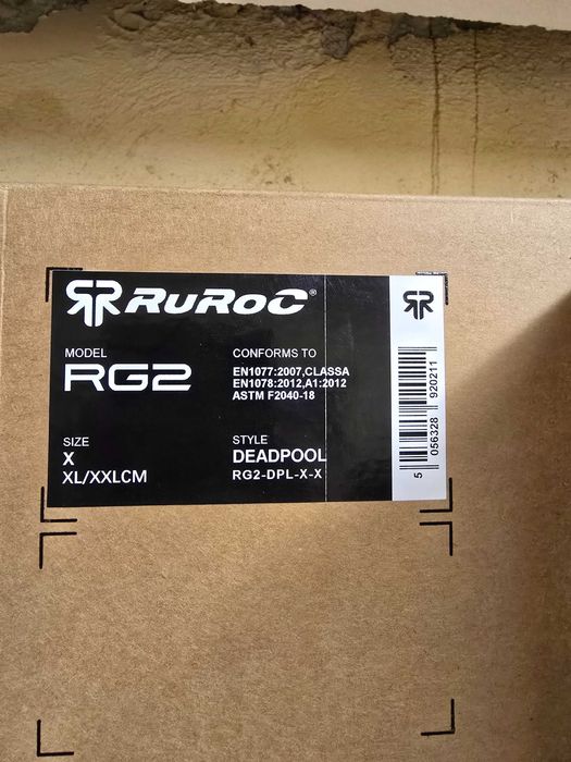 RuRoc RG2 Deadpool - Ски каска и очила