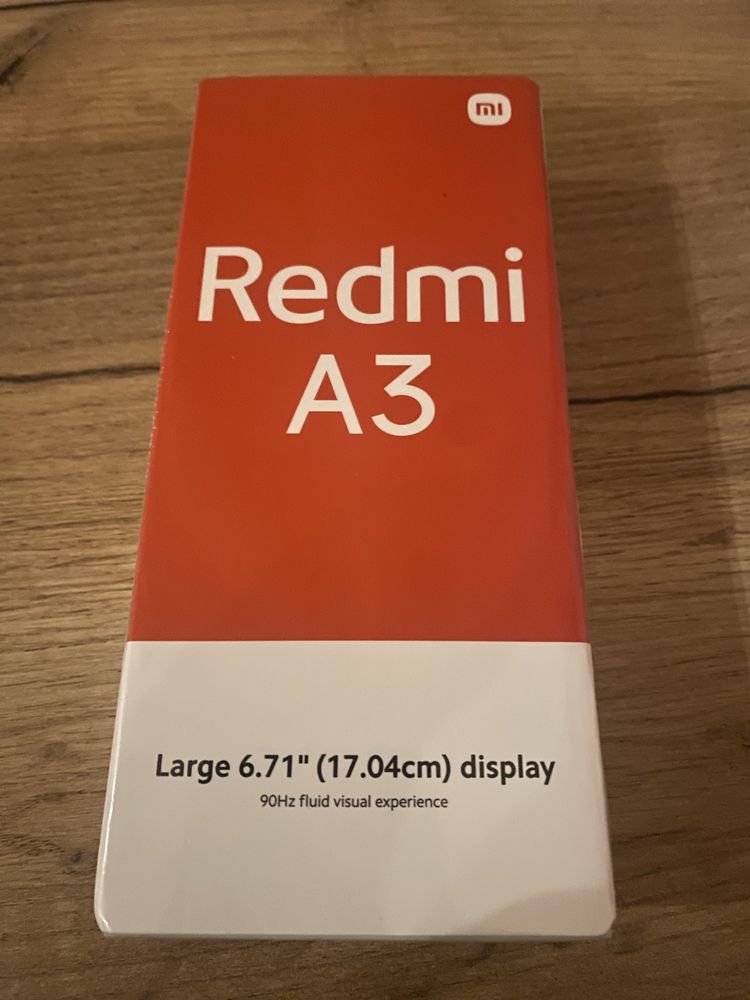 Redmi A3 смартфон + слушалки НОВИя