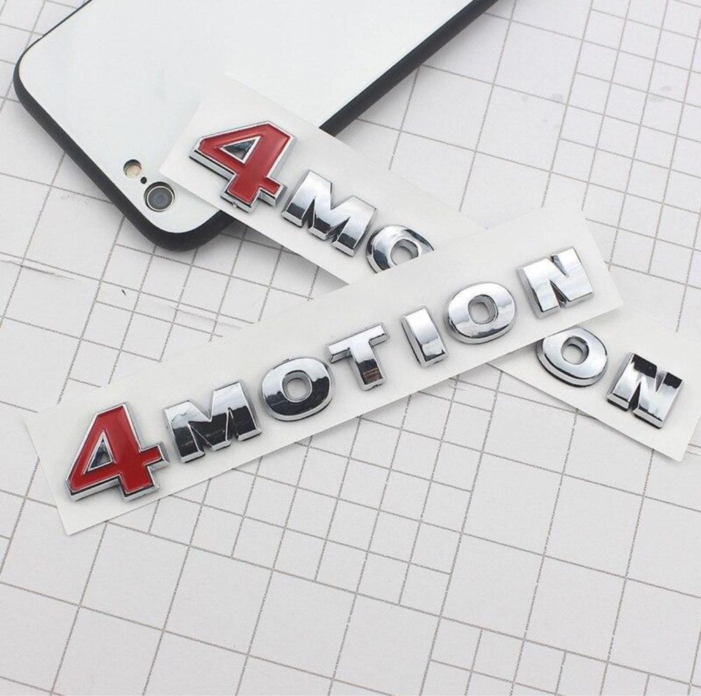 Emblema 4 Motion Embleme 4motion Sticker Stema Sigla Accesorii auto VW