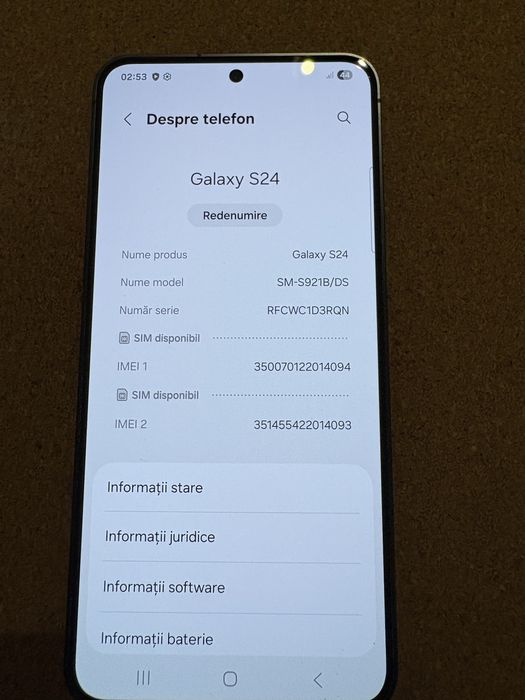 Samsung S921 Galaxy S14 Dual Sim 256 Gb