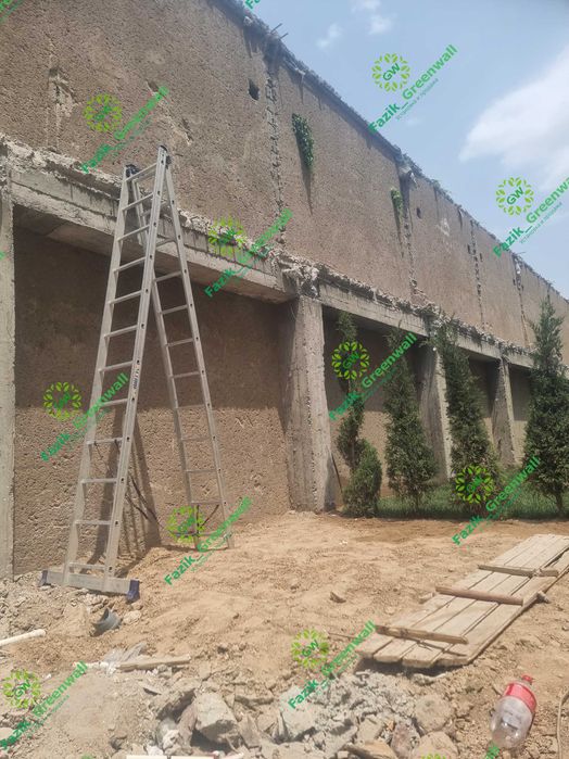 Yashil zabor / Искусственный кусты / Green Wall dekorativ setka