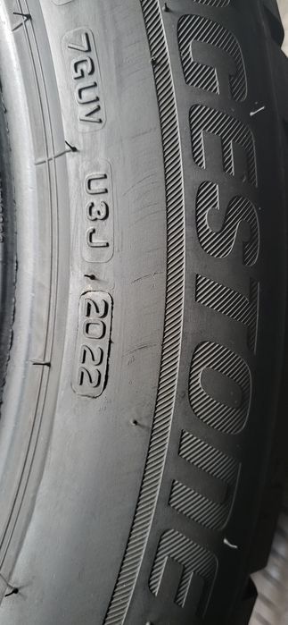 2 anvelope 255 50 20 bridgestone blizzak dot 2022 6-7mm