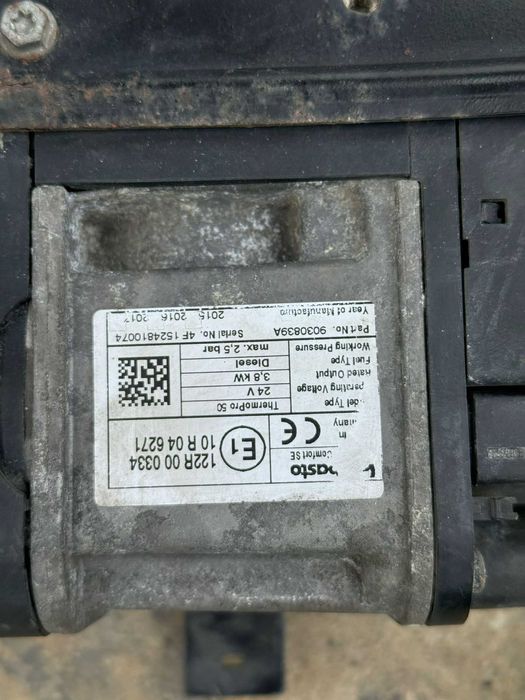 Webasto cu pompă recirculare și filtru aer – Mercedes Actros MP4