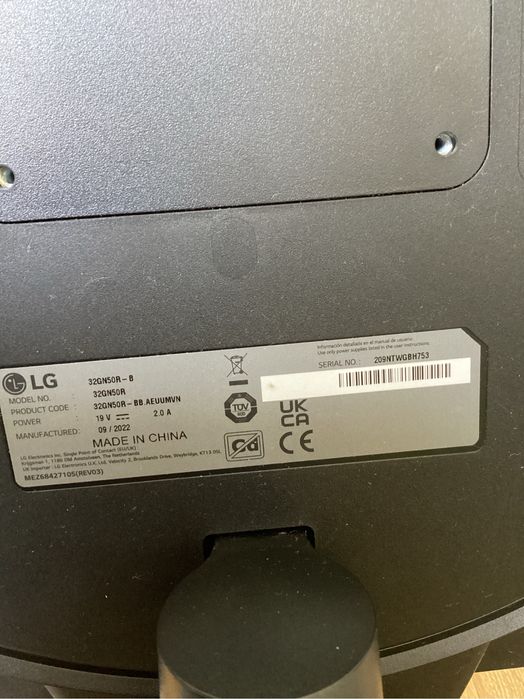 Гейминг монитор 32" LG UltraGear - 32GN50R-B