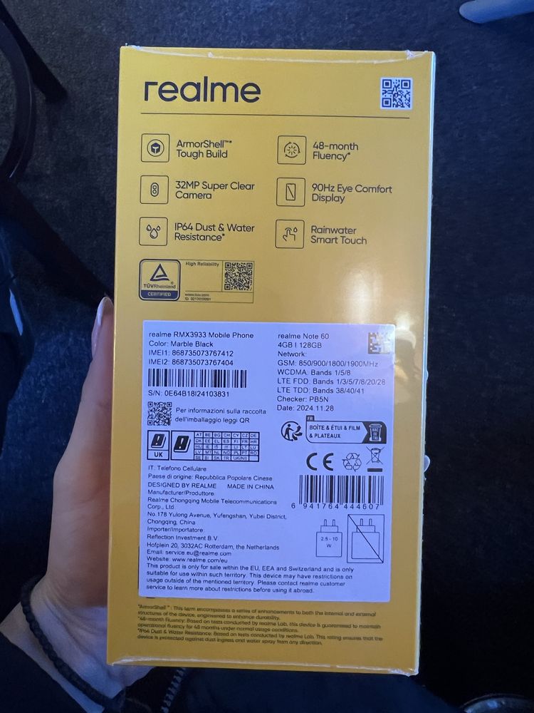 realme Note 60 128GB 4GB RAM