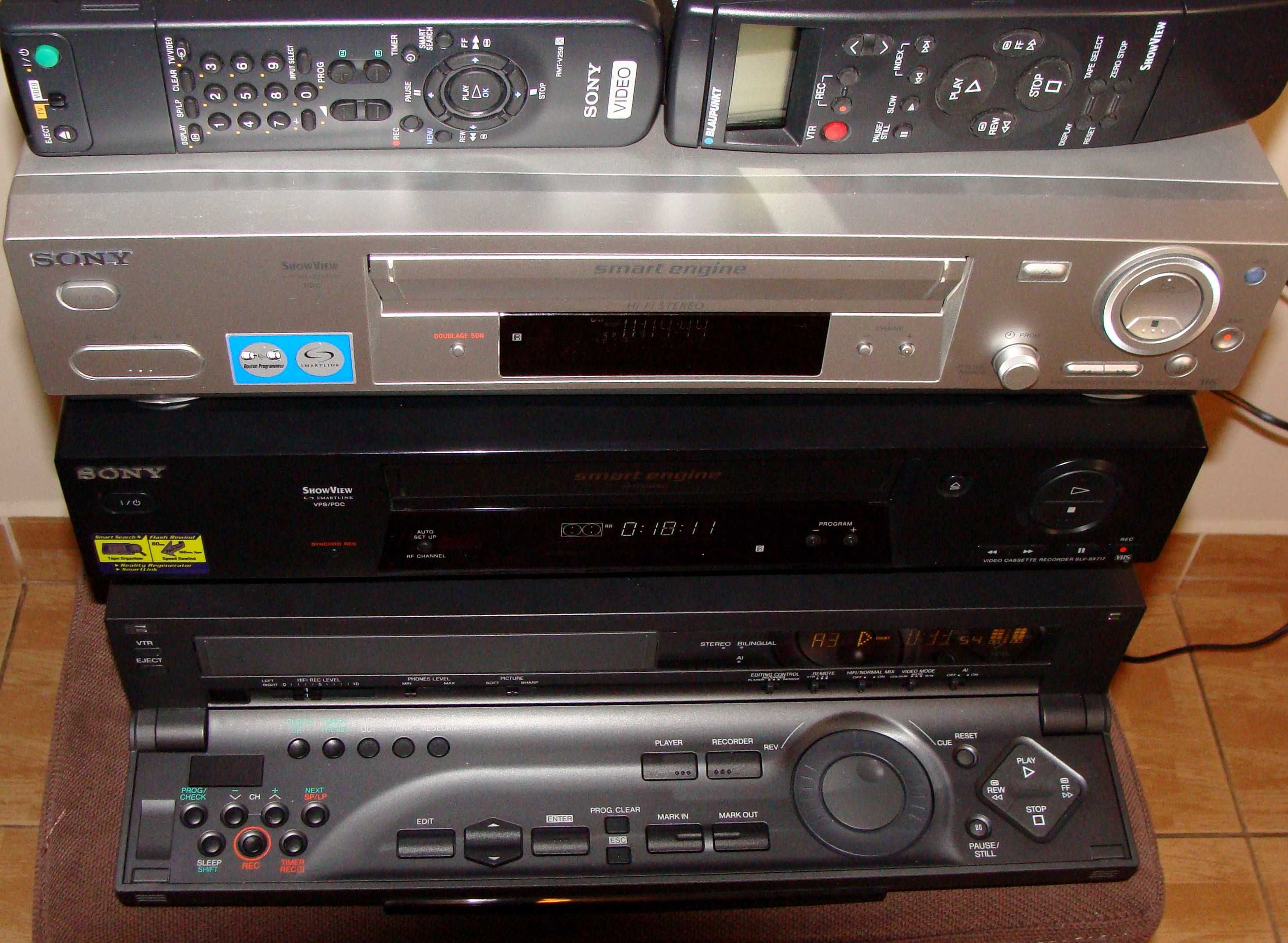 Videorecorder Sony SLV-SE820G , Videorecorder Blaupunkt RTV-846