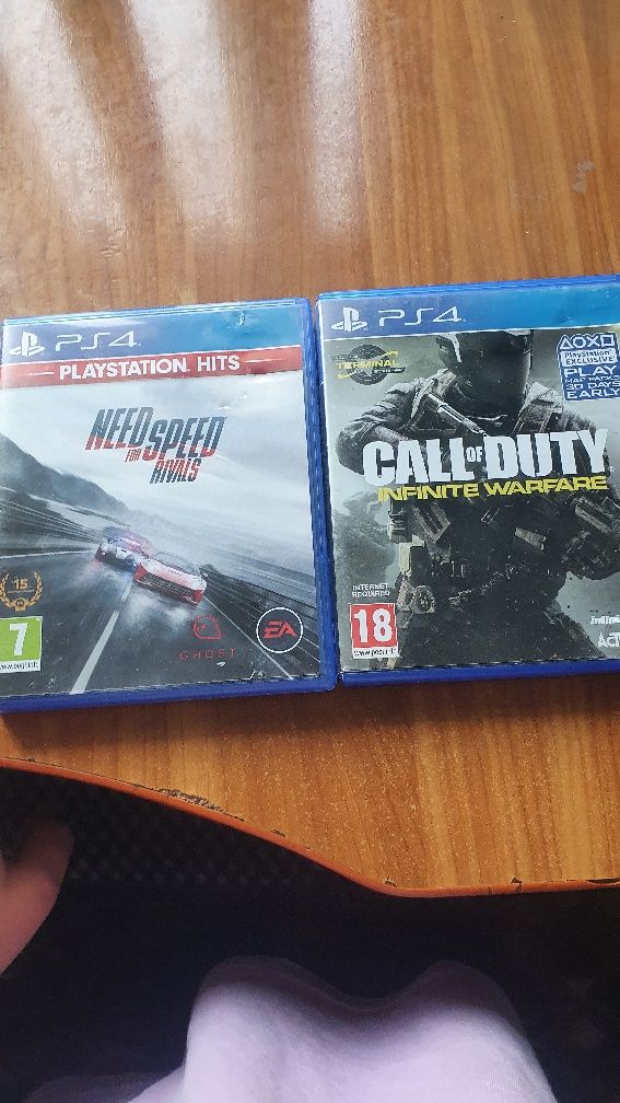 Call of duty infinite warfare și need for speed