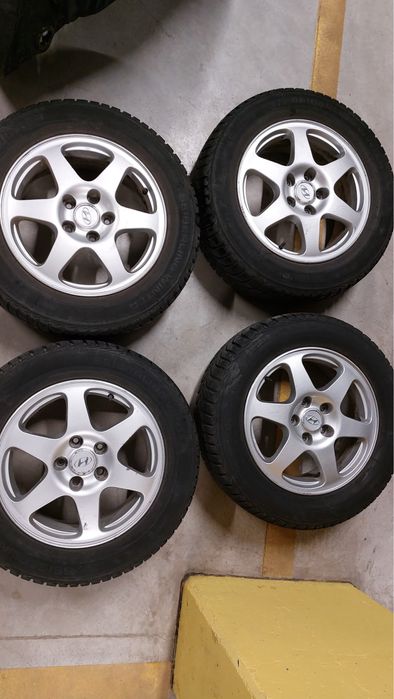 Джанти за Хюндай със зимни гуми