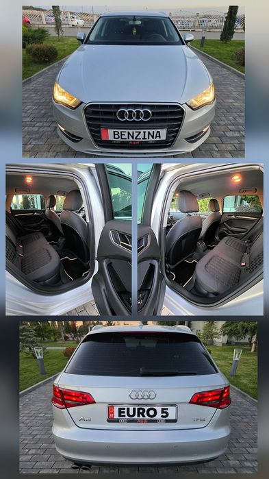 AUDI A3 # 2013 # 1.4 Benzina 122cp # EURO 5 # 6 Trepte # Navigatie #