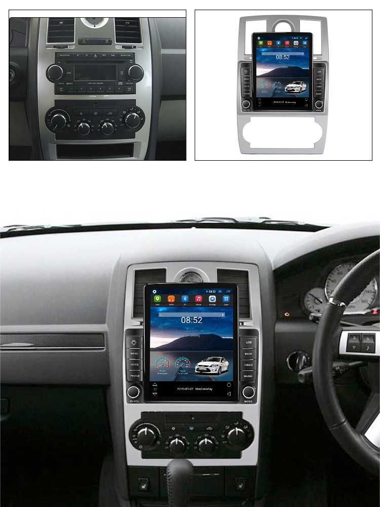 Navigatie Chrysler 300C 2004-2011, Tesla Style, Android,2+32GB ROM,10"