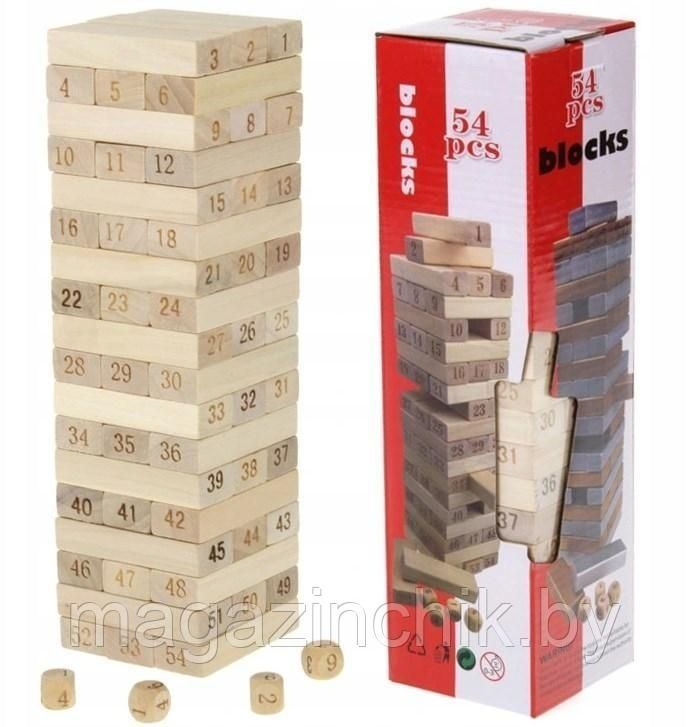 Игра Дженга (Jenga ). Новая, Запечатанная доставка 24/7