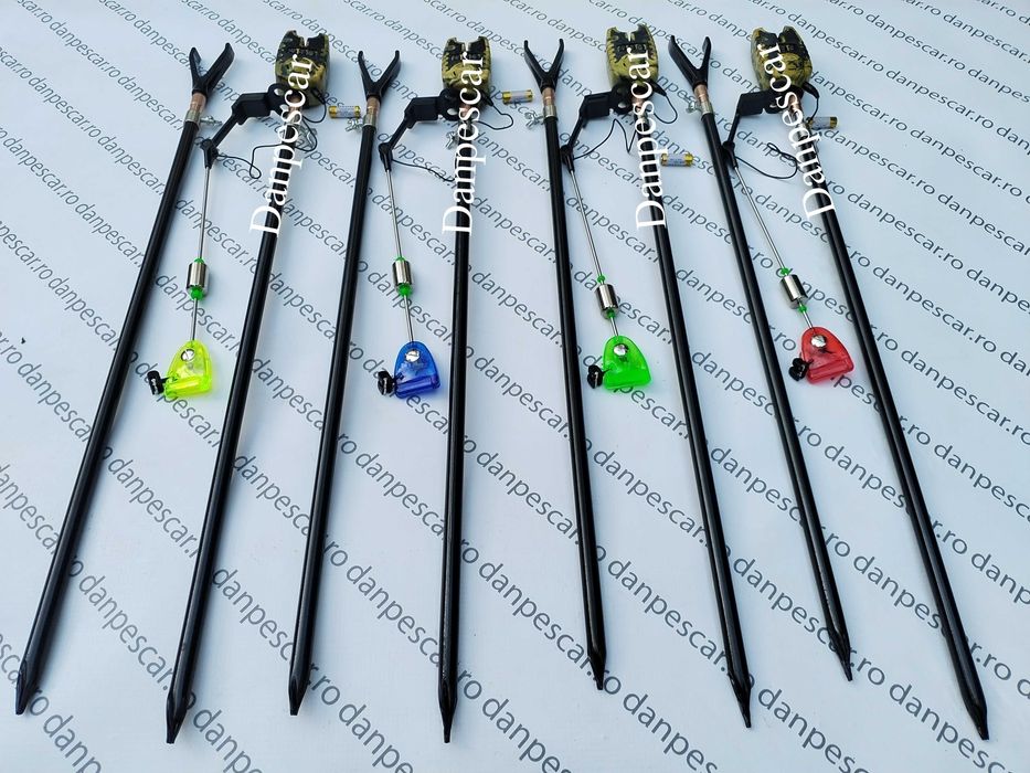 Set 4 Avertizori digitali TLI19 cu mufa jack 4 swingere  si 8 Tije