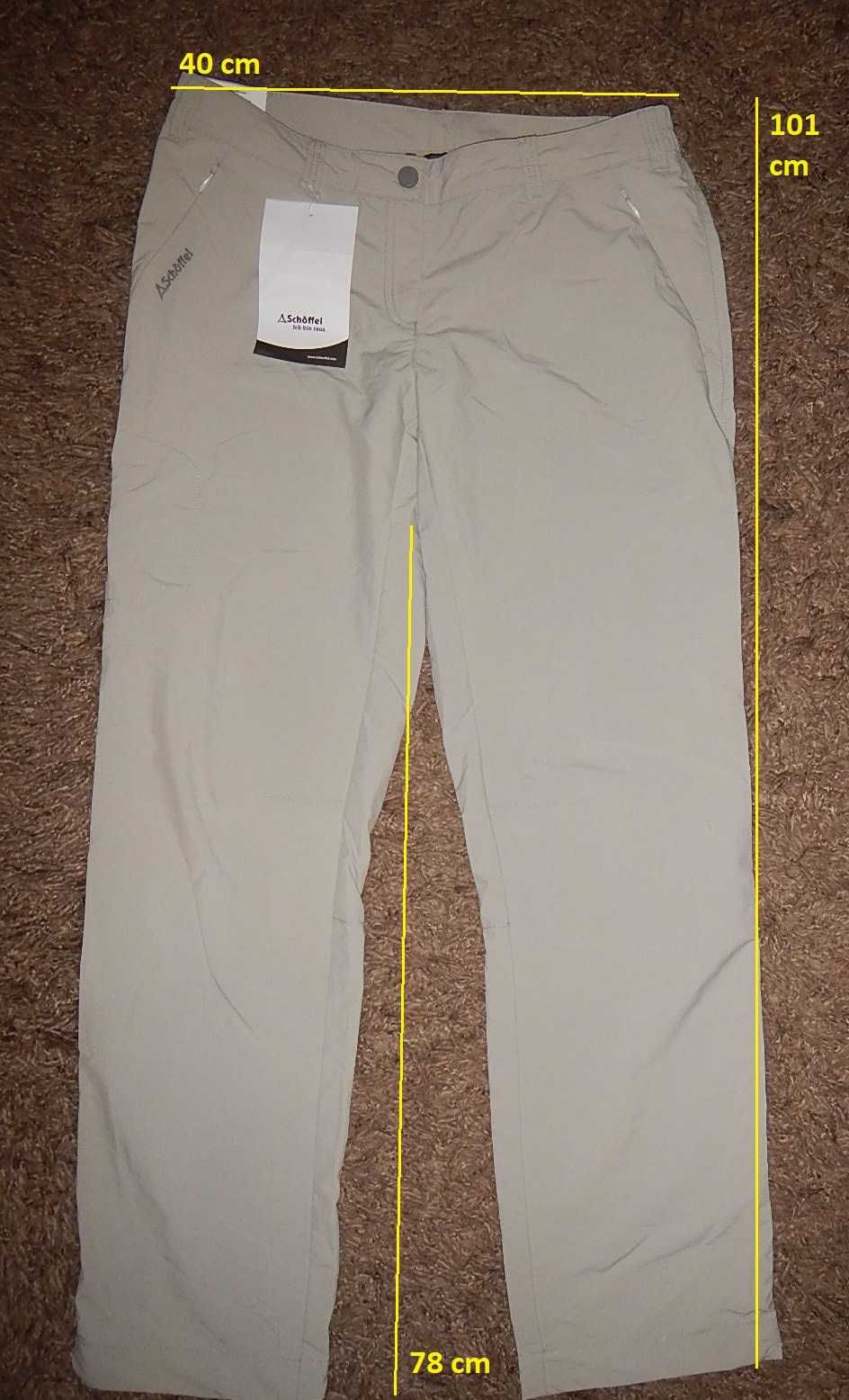 Pantaloni trekking Schoffel Santa Fe. Marimea 19(M)-Women. Noi.