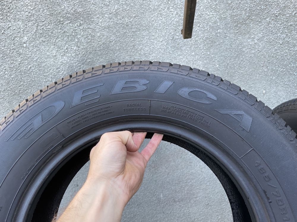 2x 185/70/14 VARĂ DEBICA Profil 5.9mm