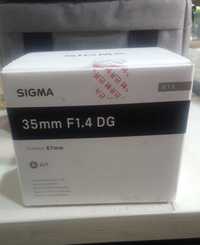 Sigma art 35 mm 1.4 DG (canon EF) новый