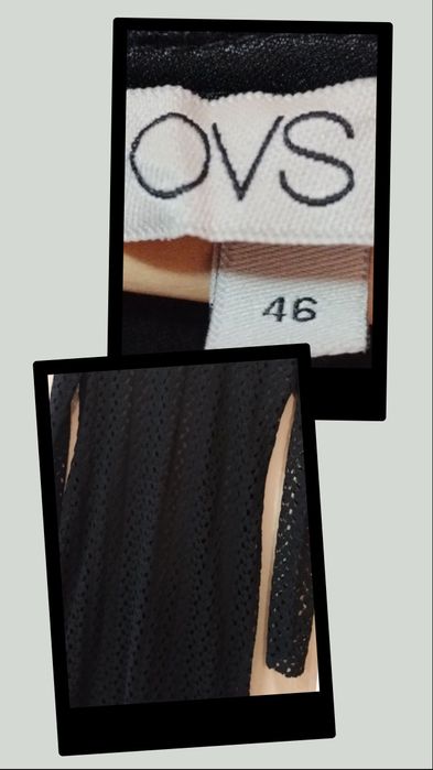 Черна  рокля-памучна дантела, с подплата