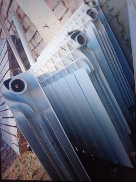 Продам алюминевые батареи.