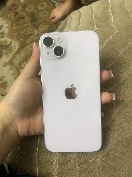 Айфон 14 плюс сереневый