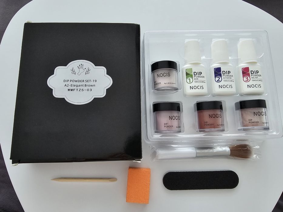 Kit manichiura pudra de unghii 3