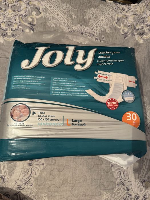 Джоли памперс L размер 4000