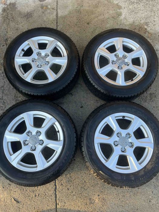 Ауди 16 цола +гуми 225 55 16 Seat Volkswagen Top състояние