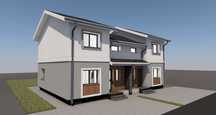 Vand parcela cu autorizatie duplex P+M