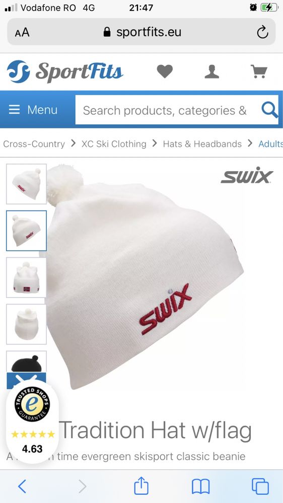 Caciuli ski Swix unisex cu merino