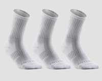 Дълги спортни чорапи rs 500, 3 чифта, бели, черни, сини