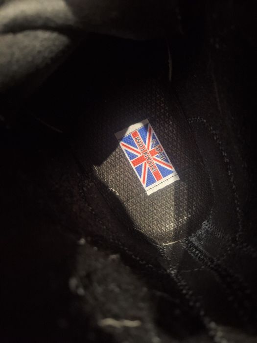 Кожени ботуши BRANDIT PHANTOM 14 дупки. Черни