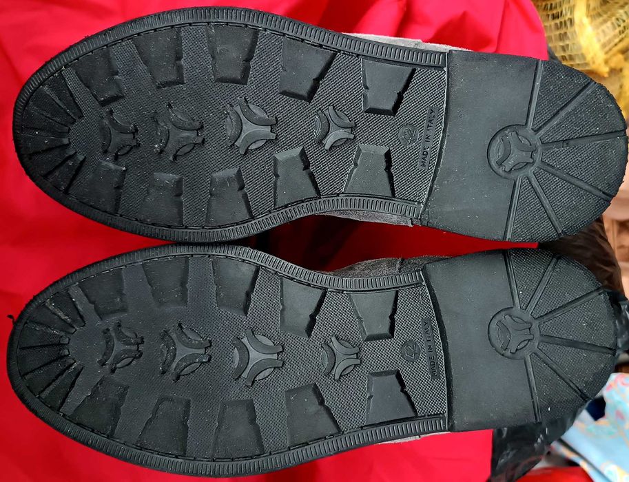 Botine bărbați din piele naturală Întoarsă mărimea 42 made în ITALY