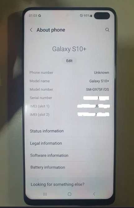 Samsung Galaxy S10+. 8 Gb Ram.128