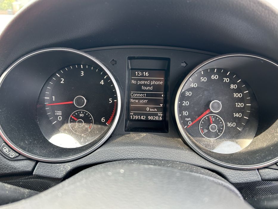 2013 Golf  1.6 TDI Diesel, 5 Door  ,MOT,TAX(ca passat  Jetta a3 A4