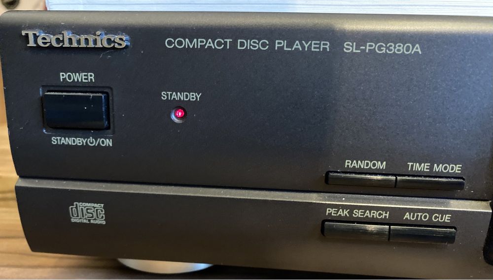 CD Player Technics SL-PG380A Made In Germany