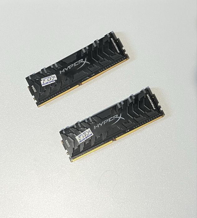 Продам 2 ОЗУ от HyperX PREDATOR 16Gb