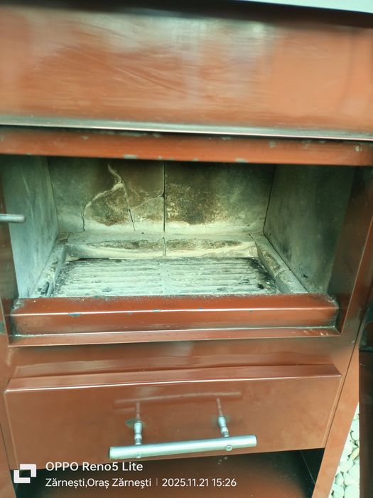 Șemineu emailat 7 KW