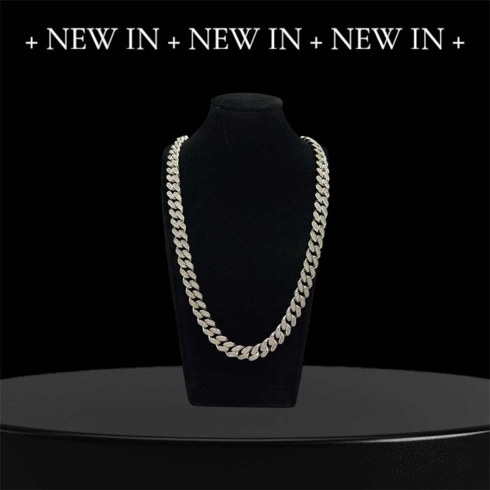 Lant Cubanez din Aur alb 62,76Gr/14K