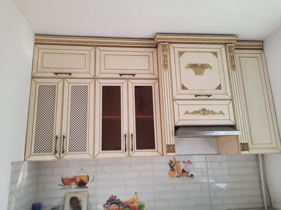 Кухонный гарнитура, с газовом плиткой