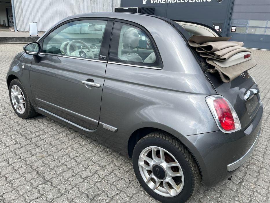 Fiat 500 Cabrio - Decapotabil - 2012 , 1.2 Benzina , Piele , TOP