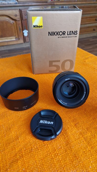 Nikon 50mm f/1.8 AF-S Nikkor – obiectiv portret, bokeh superb, ca nou