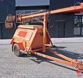 Turn de lumina, reflector industrial Allight cu generator, tractabil