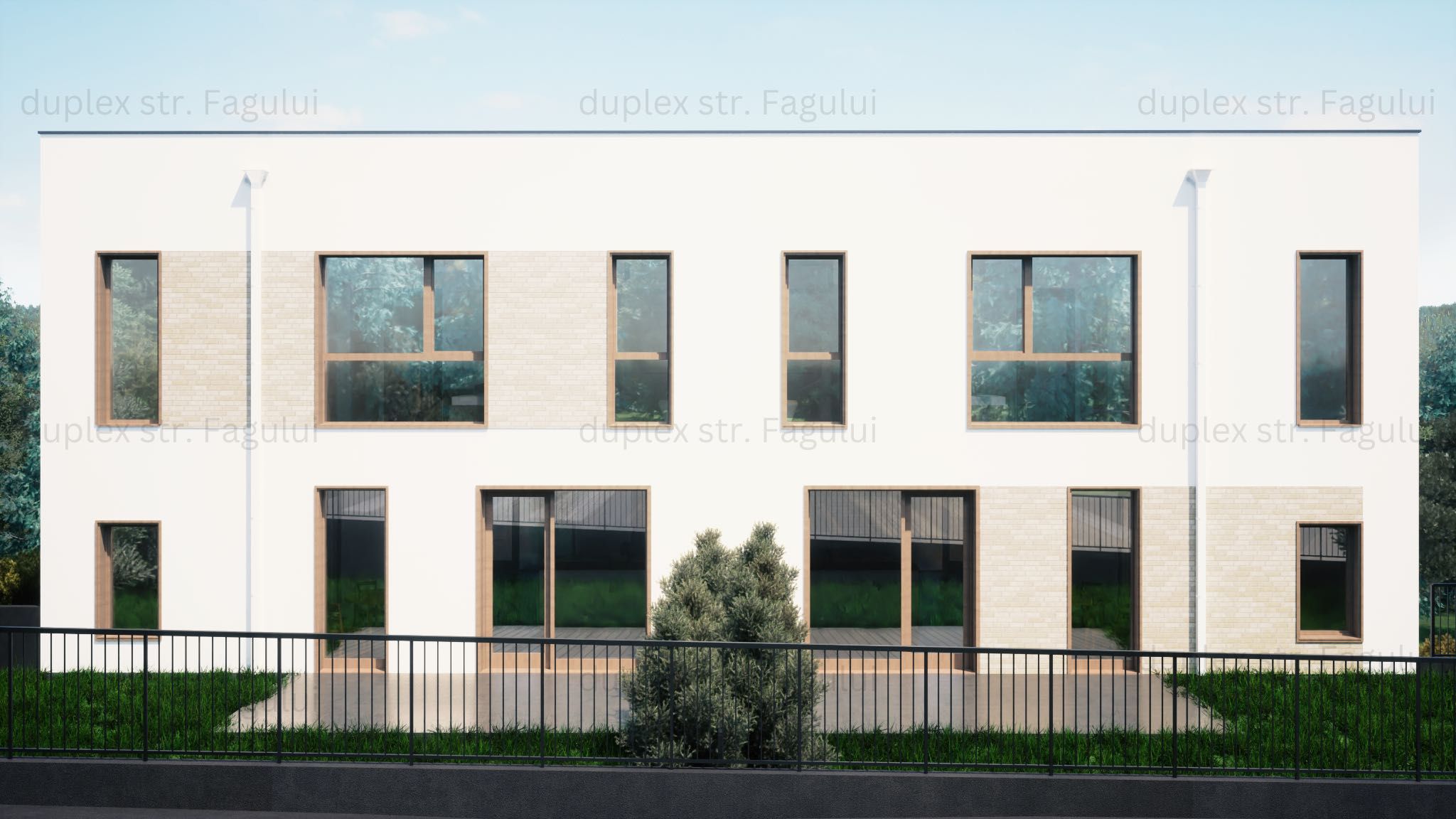 Duplex cu panoramă | Florești, str. Fagului | Panouri fotovoltaice