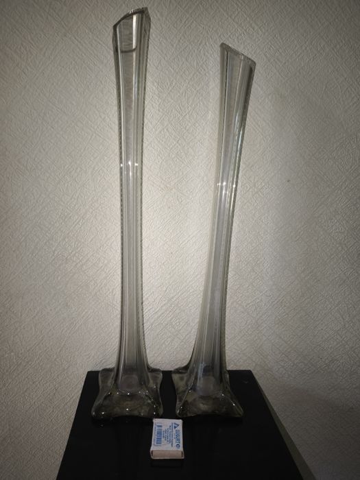 Ваза стекло СССР берцовая кость