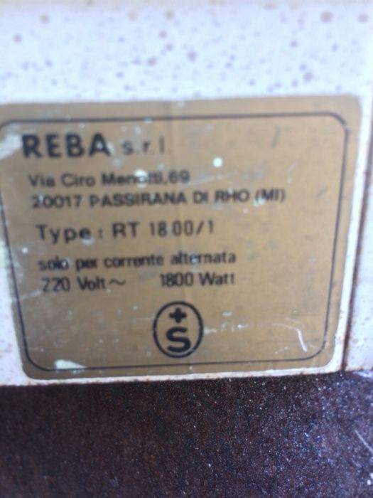 Sobita Soba resou electric vintage Riviera Italy