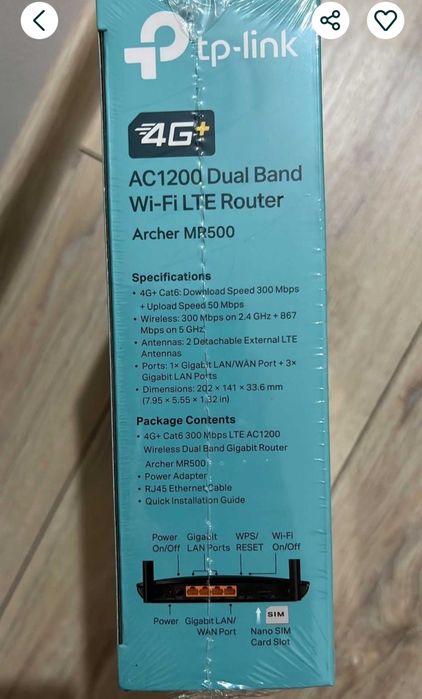 Router tp-link nou sigilat.