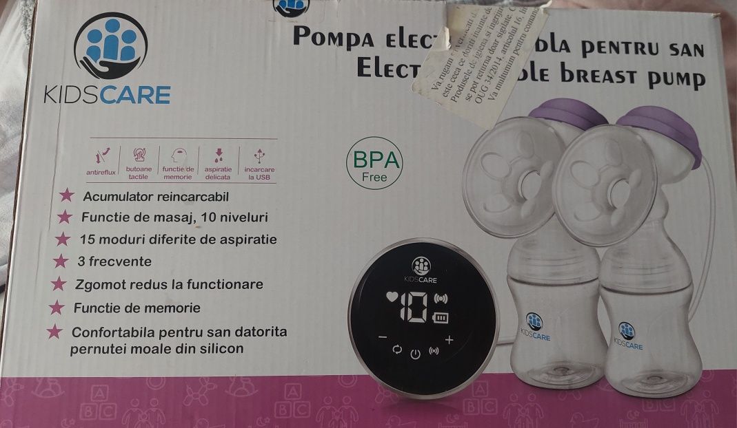 Pompa de san electrica dubla