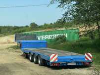 Trailer agabaritic BROSHUIS 43TO semiremorca