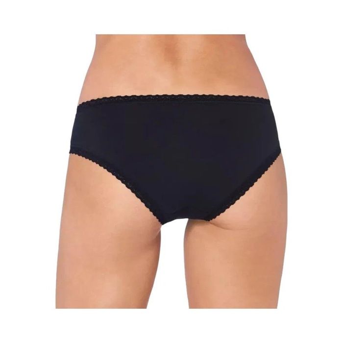 Set chiloti hipster dama, 3 buc, Sloggi, negru, 38