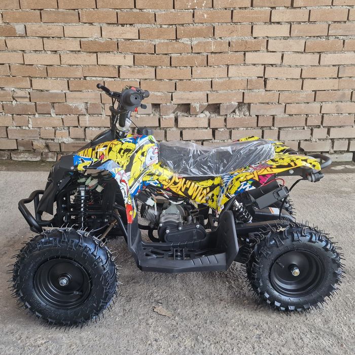 Atv 49 Cc E-Start pornire la buton și sfoară KXD GERMANY ,Nou