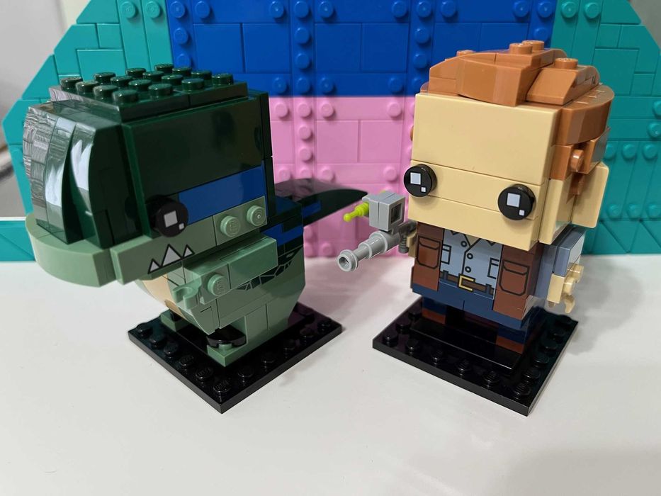 Lego Brickheadz 41614 Owen and Blue complet