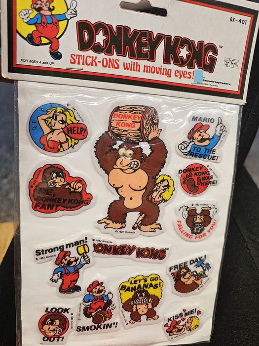 Set abtipilduri Donkey Kong 1982